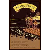 Mark Twain: Five Novels (Leather-bound Classics)