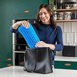 JML Soft Sitter Gel Cushion Honeycomb Seat Pad Blue view 2