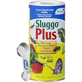 Monterey Sluggo Plus Bundled with Measuring Spoon - Snail &amp; Slug Killer, Plus Controls Other Insects, OMRI Listed for Organic Gardening - 1 lb
