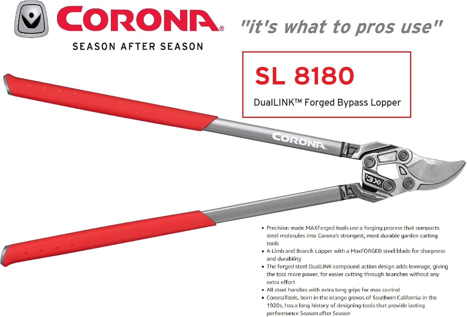 Super Saturday Corona SL 8180 DualLINK Bypass Lopper Boxing Day