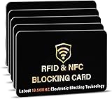 SaiTech IT 5 Pack RFID Blocking Card, One Card