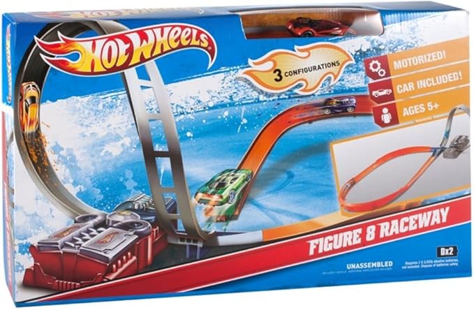 hot wheels retro figure 8 raceway