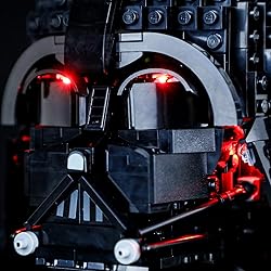 BRIKSMAX Led Lighting Kit for Darth Vader Helmet