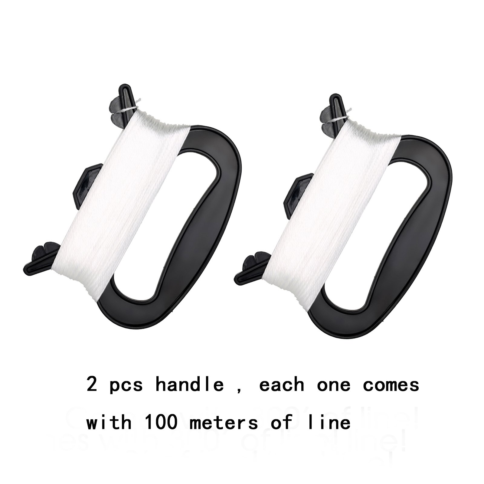 ZoomSky 2 Pack Kites - Large Rainbow Delta Kite and Red Mollusc Octopus with Long Colorful Tail for Children Outdoor Game,Activities,Beach Trip