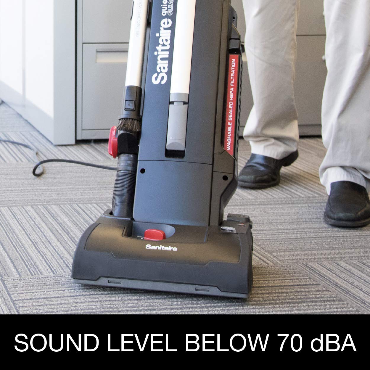 Sanitaire SC9180 Multi-Surface Upright Vacuum, Black: Industrial & Scientific