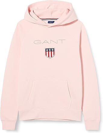 gant shield logo sweat hoodie