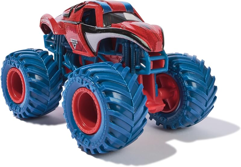 , Confezione da 5 Marvel Heroes, Spider-Man, Black Panther, Iron Man, Captain America | Veicoli Die-Cast, Giocattoli per Bambini e Bambine dai 3 Anni in su