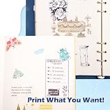Phomemo Sticker Paper 53mm x 3.5m Black on White 3 Rolls M02X/T02/M02L/Q02 view 6