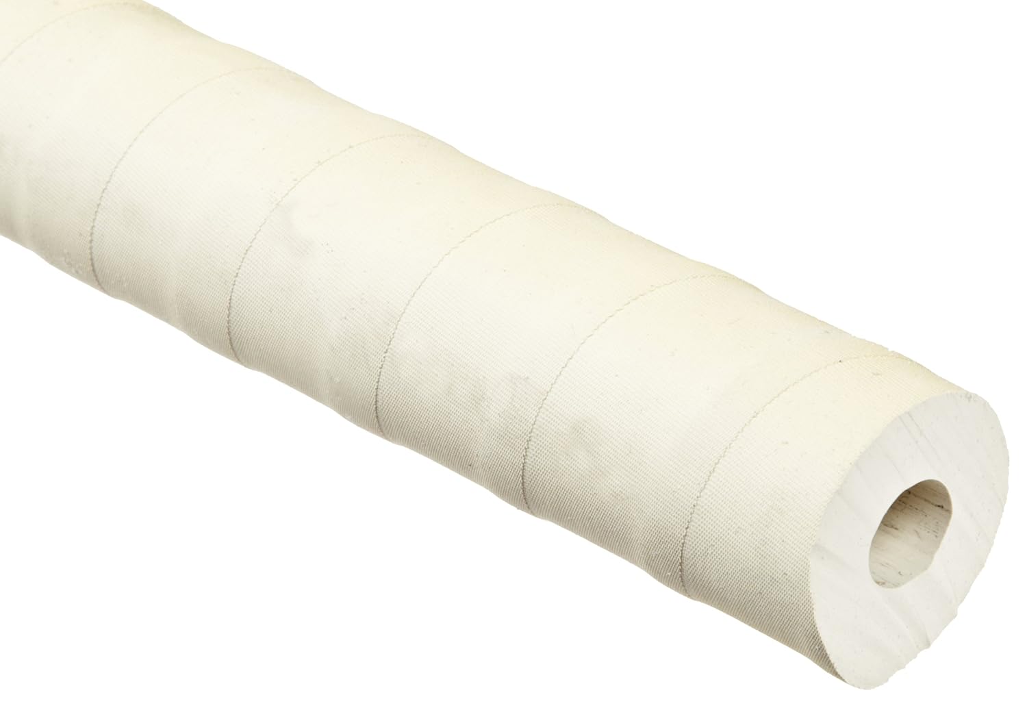 AbrasionResistant Gum Rubber Tubing, Rated for Vacuum, Very Flexible, Tan, Opaque, 45A