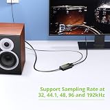 LiNKFOR 192kHz DAC Optical Toslink to RCA Digital to Analog Converter 2.1m Cable view 4