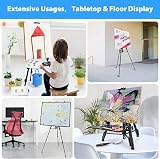 VAIIGO Art Easel Stand Adjustable 51-155 cm Folding Tripod Display Easel Kit view 9