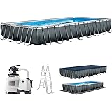 Intex Kit Piscine Ultra Frame 732 X 366 M X 132 M Tubulaire