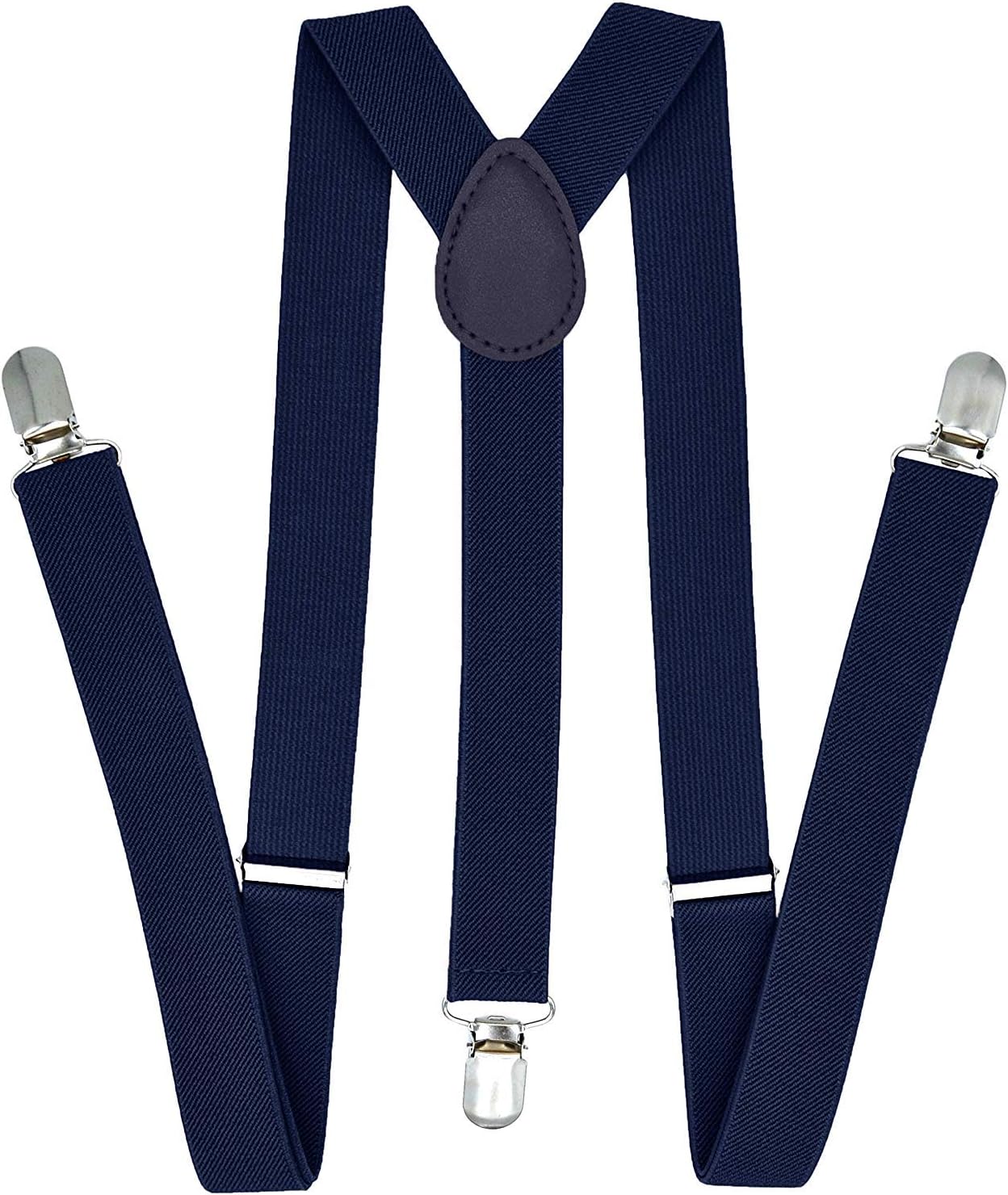Solid Color Suspenders Y-Back | Adjustable and Elastic |
