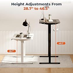 FitStand Adjustable Stand Up Desk with Memory