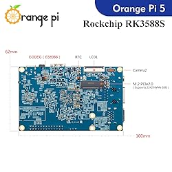 Orange Pi 5 4GB Rockchip RK3588S 8-Core 64 Bit