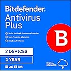 Bitdefender Antivirus Plus - 3 Devices | 1 year Subscription | PC Activation Code by email