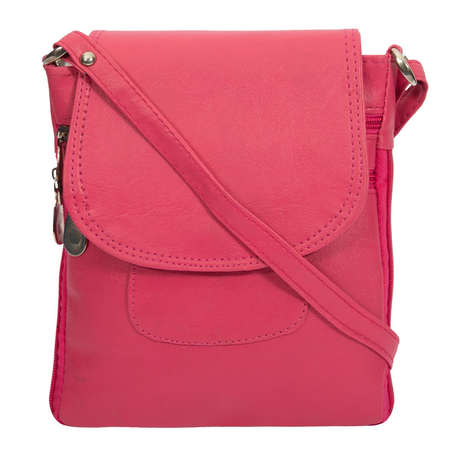 awesome fashions women's sling bag / side bag ( pink )