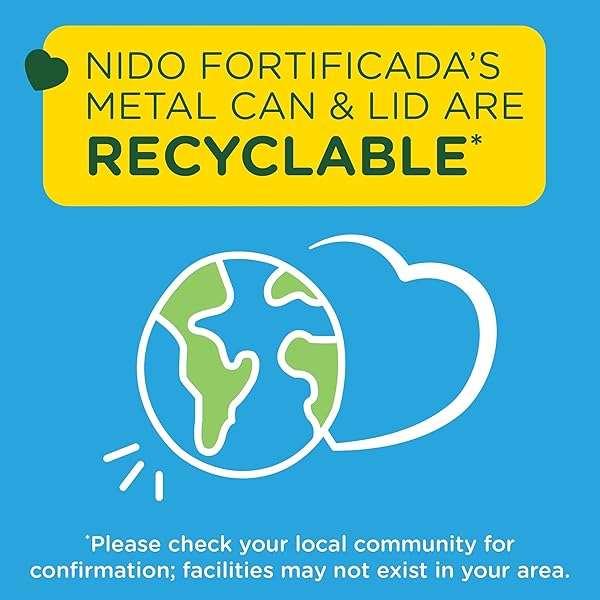 NIDO FORTIFICADA POWDERED DRINK MIX – DRY WHOLE MILK POWDER WITH VITAMINS AND MINERALS CANISTER