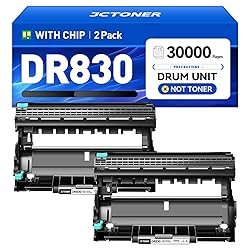 DR830 Drum Unit (Not Toner) 2-Pack Replacement for