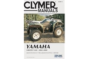 2002-2008 YAMAHA YFM660 GRIZZLY SERVICE MANUAL - YAMAHA GRIZZLY, Manufacturer: CLYMER, Manufacturer Part Number: M285-2-AD, Stock Photo - Actual parts may vary.