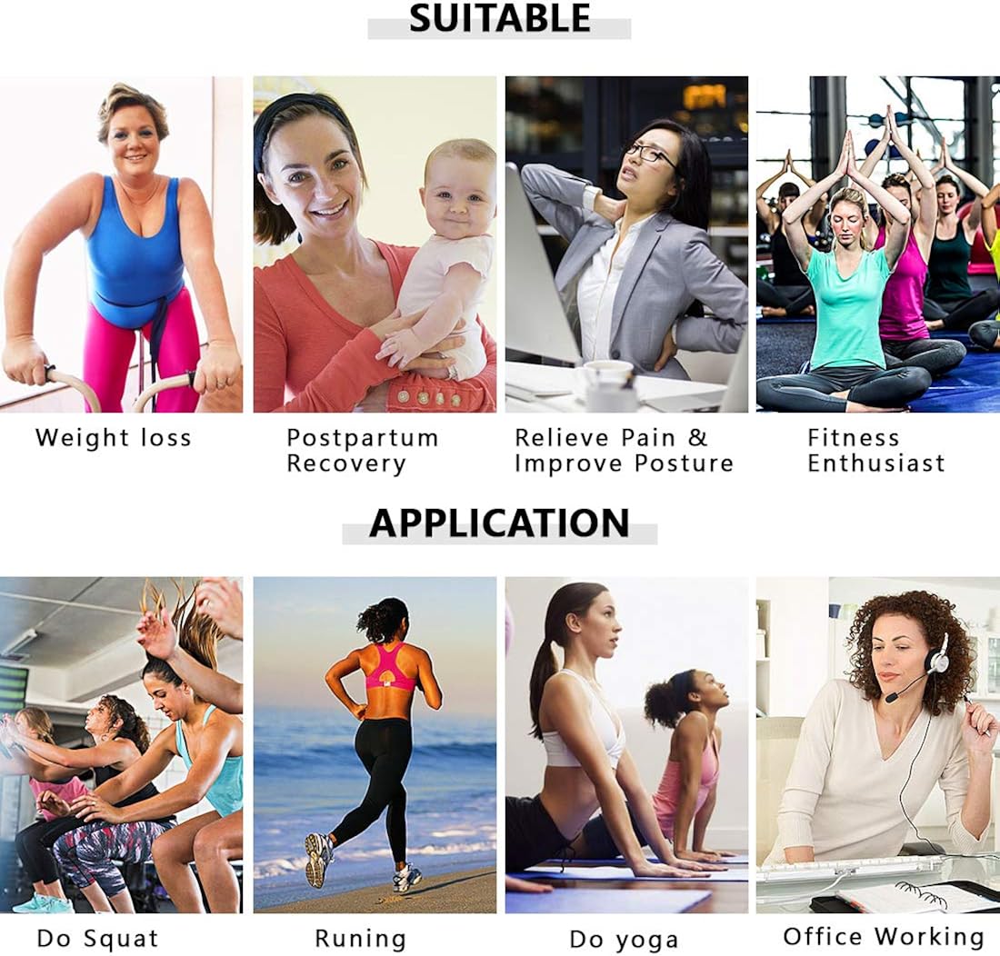 High Waist Trainer Thigh,3-in-1 Trimmer Fitness Thigh Trimmers for Women: Clothing