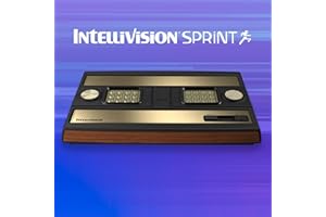 Intellivision Sprint – Video Game Console by Atari, 45 Built-in Games, Wireless Controllers, HDMI