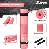 NEALFIT Barbell Pad Squat Pad for Squats Pink - Foam Foam Density view 4