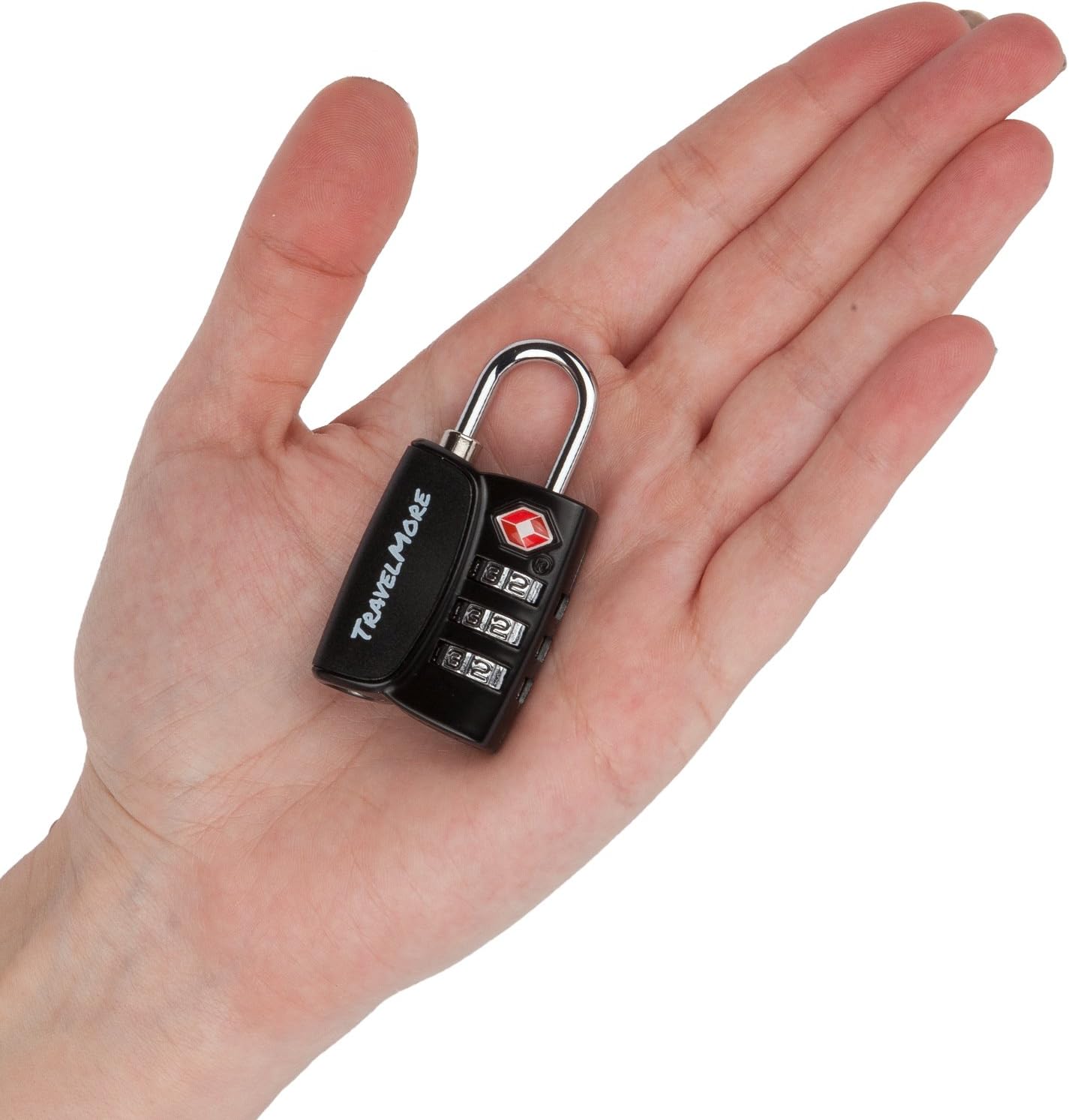  | Open Alert Indicator TSA Approved 3 Digit Luggage Locks To Lock Travel Suitcase (4 Pack, Black) | Luggage Locks