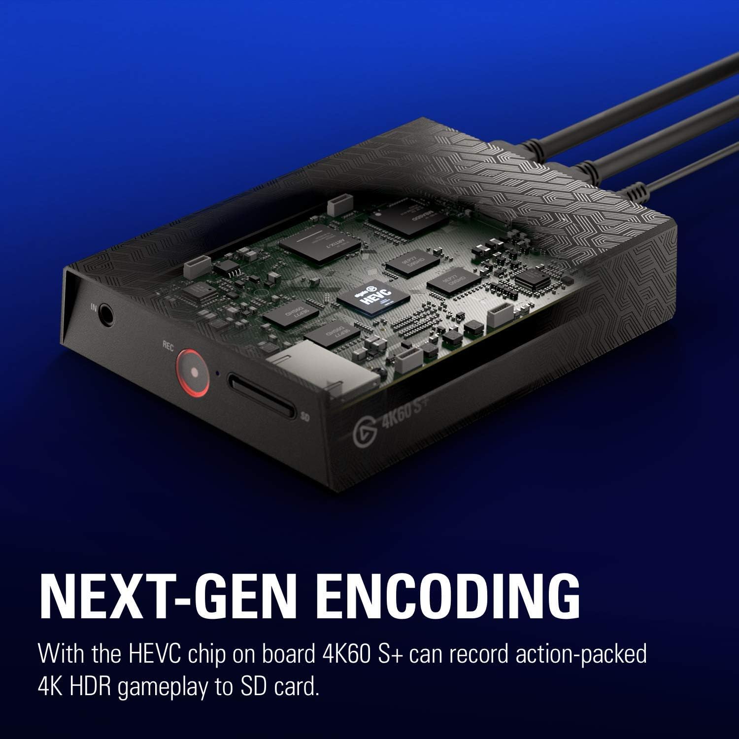 Elgato Game Capture 4K60 S+ 4K60 HDR10 Capture with Standalone Sd Card Recording, Zero-Lag Passthrough: Computers & Accessories