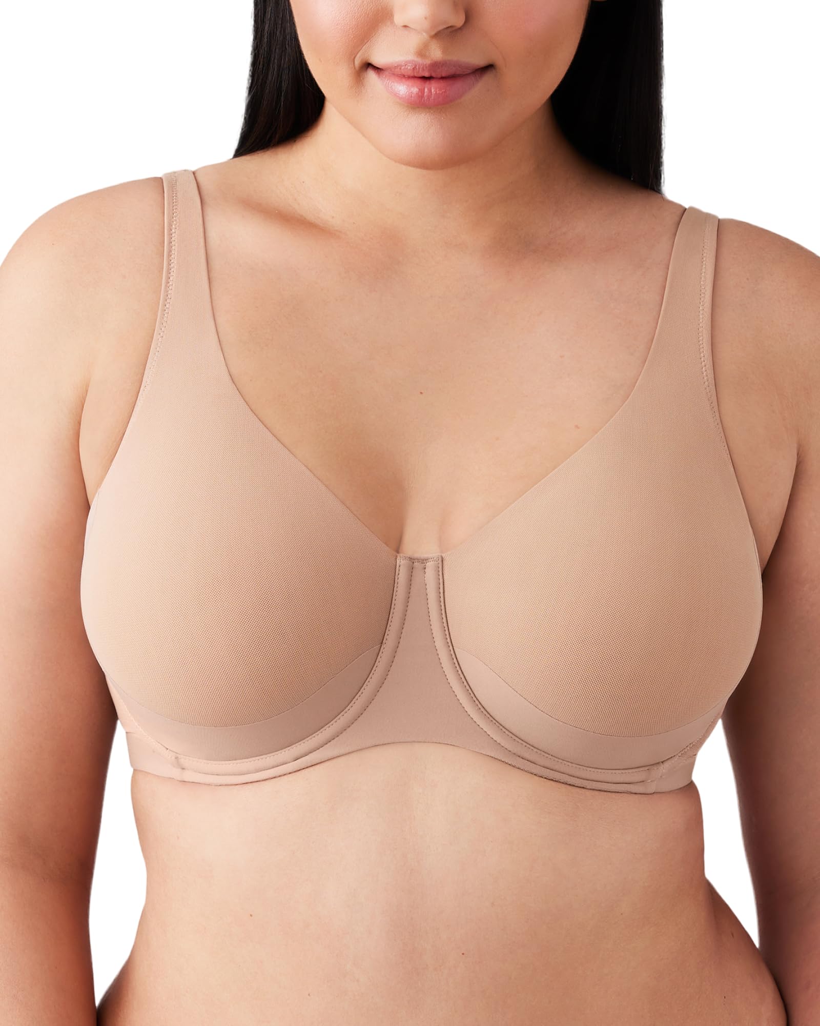 Photo 1 of Wacoal Women's Pendulous Shape Revelation Full Figure Unlined Underwire Bra, Praline, 38H