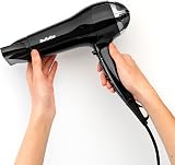 BaByliss Power Smooth Hair Dryer 2400W Ionic Lightweight 3 Heat 2 Speed Black view 4