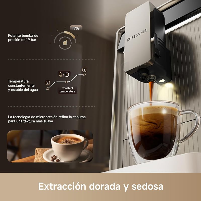 Ecceluxe Slim, Cafetera Espresso Automática