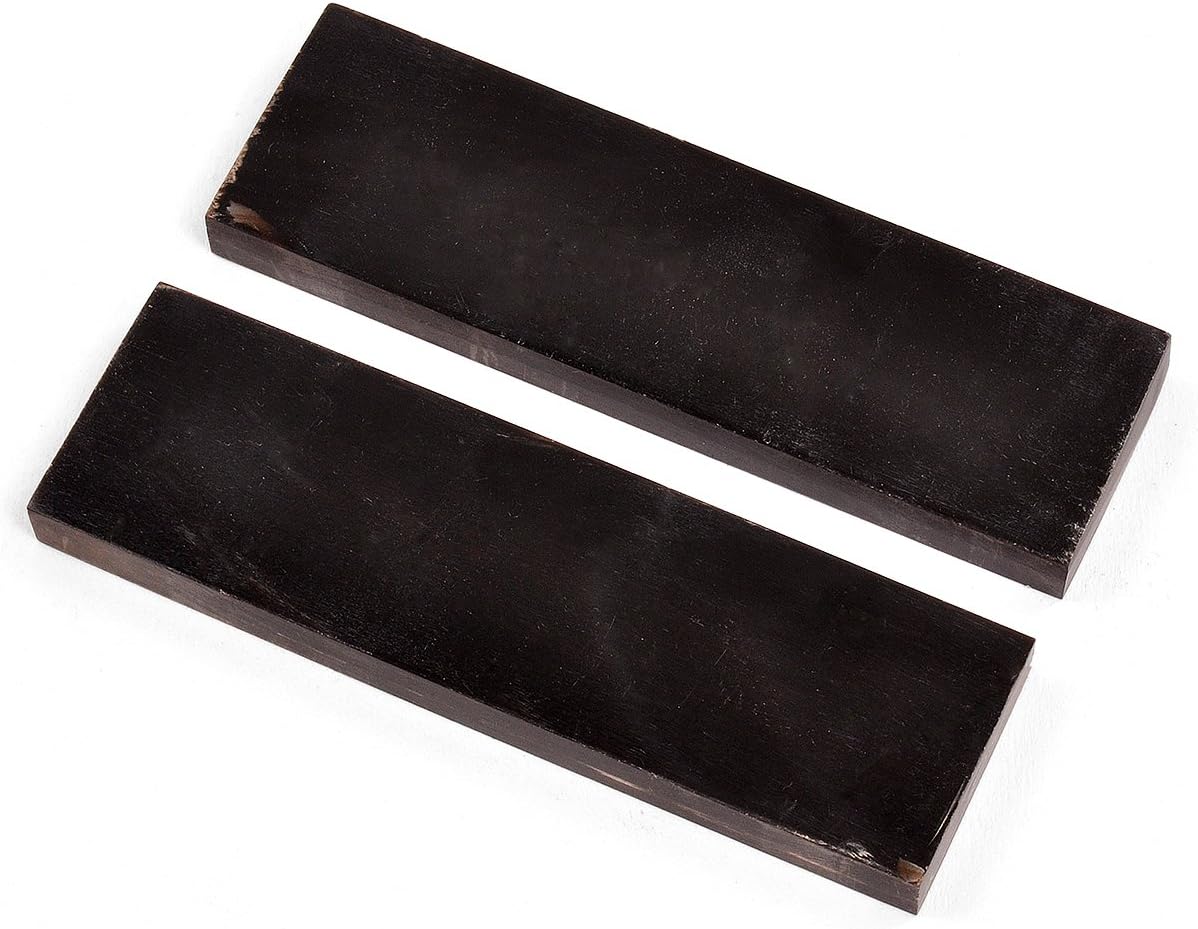 Texas Knifemakers Supply: Water Buffalo Knife Handle Scales, 5" x 1-1/2" x 3/8"