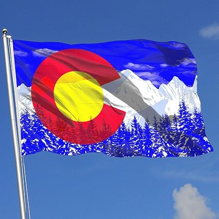 Amazon Com Colorado Flag Mountain Flags 3x5 Foot Banner 3x5 Ft