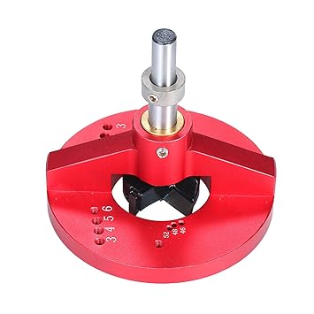 Festnight Hinge Drilling Jig Woodworking Tool Drill Guide Vertical Drilling Fixture Hole Drilling Positioning Kit