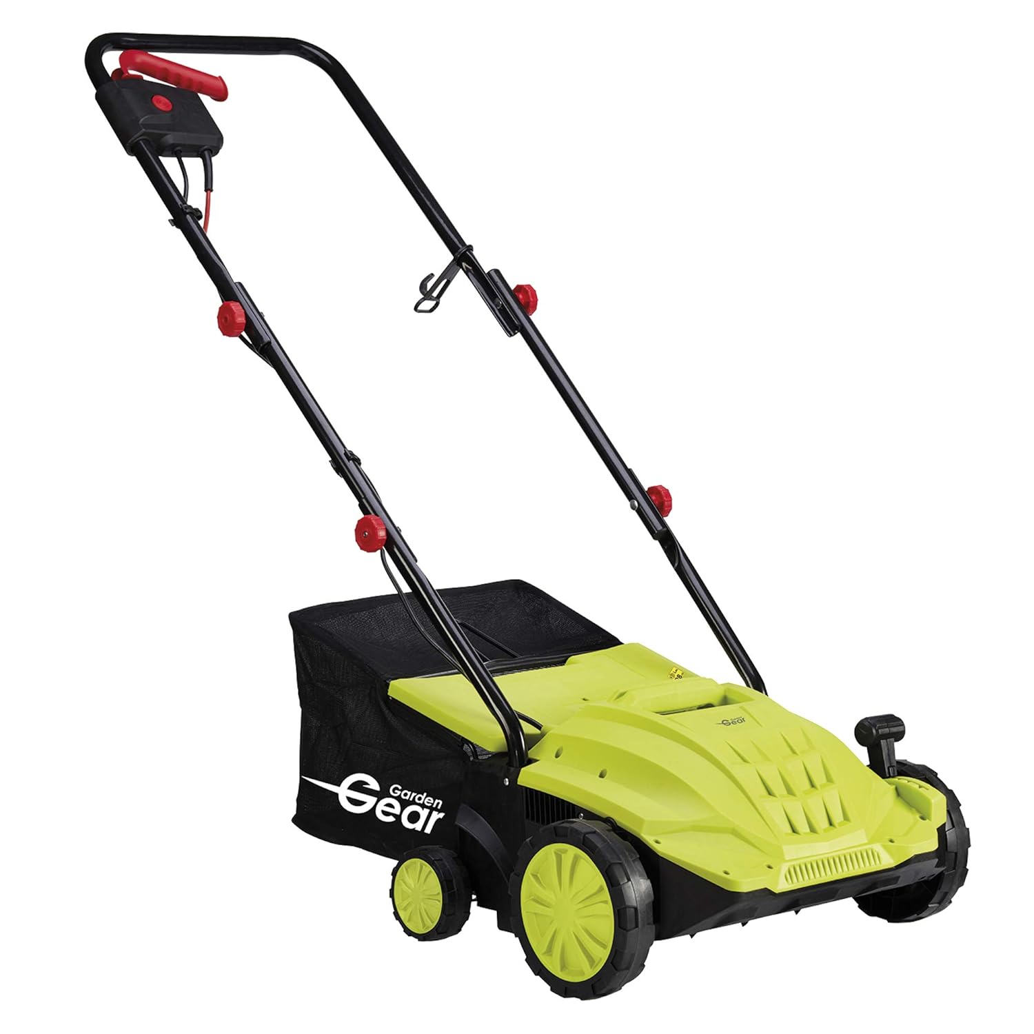 Garden Gear 2in1 Electric Lawn Rake and Scarifier, Adjustable Working