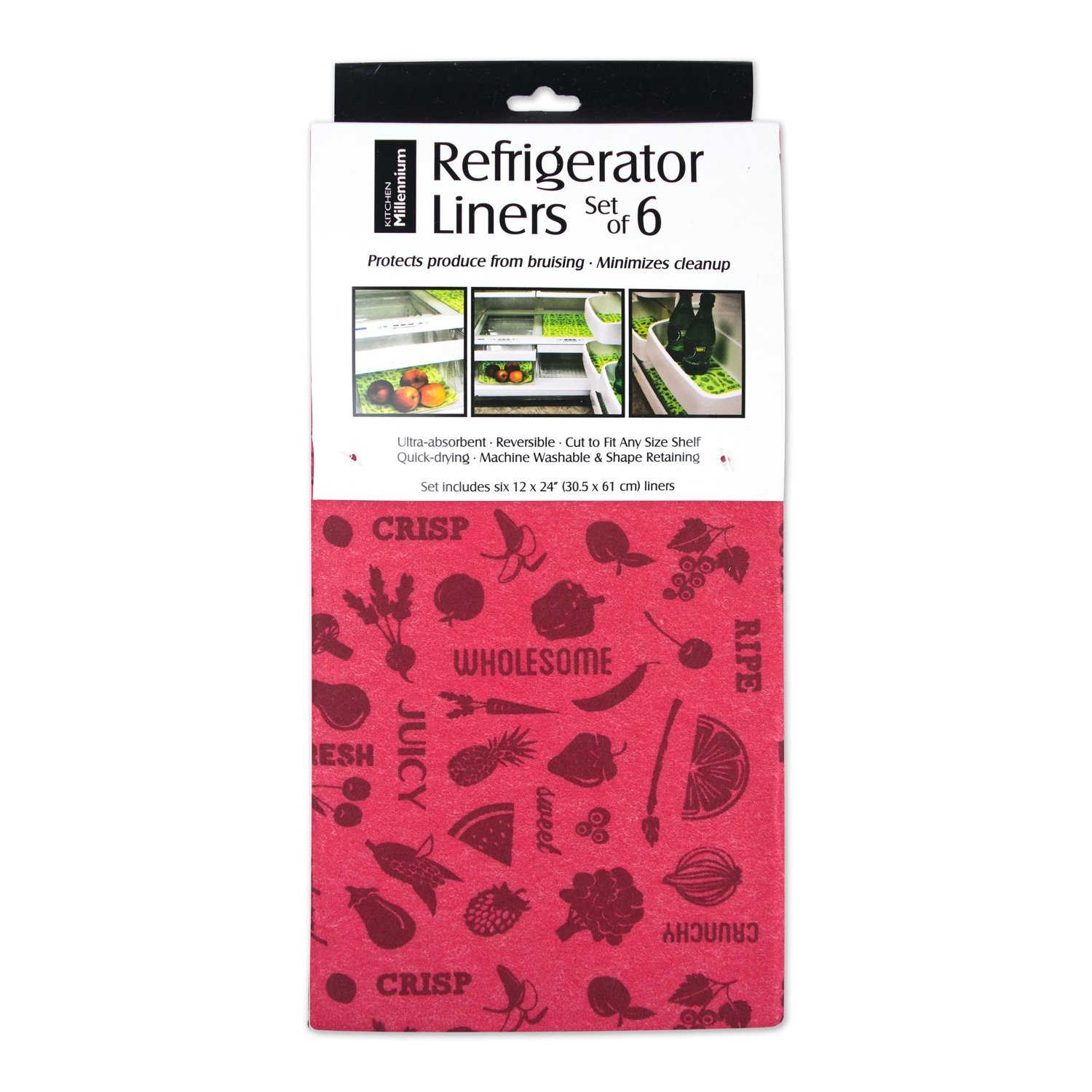 Which Is The Best Refrigerator Spill Mat Red