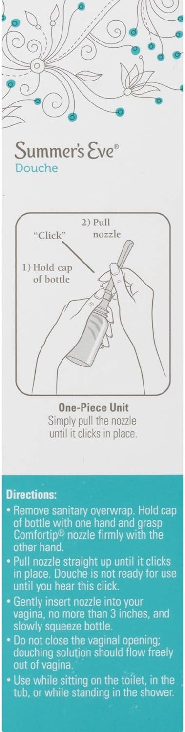 Summer's Eve Douche, Fresh Scent, pH Balanced, Dermatologist & Gynecologist Tested, 2 Count per pack, 9 Fl Oz: Health & Personal Care