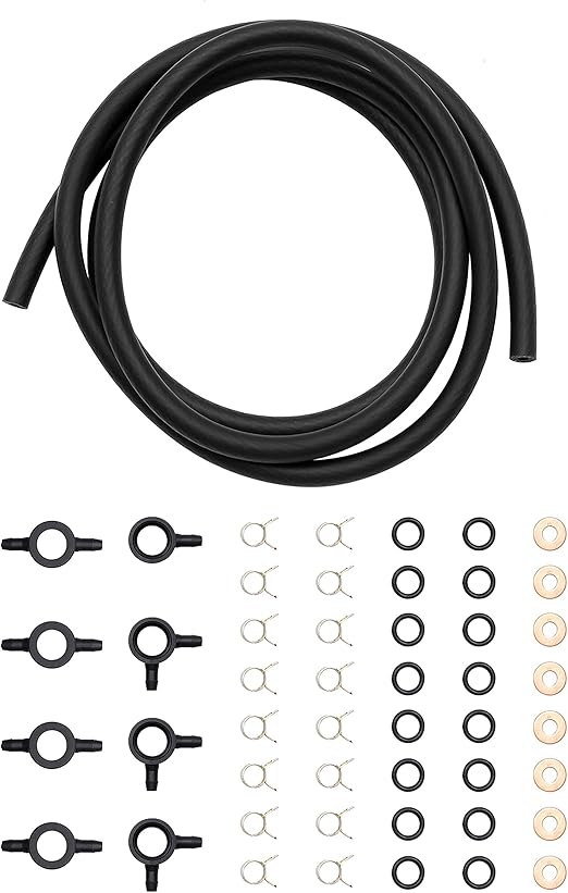 Diesel Fuel Injector Return Line Kit Replacement For 19831988 Ford Non