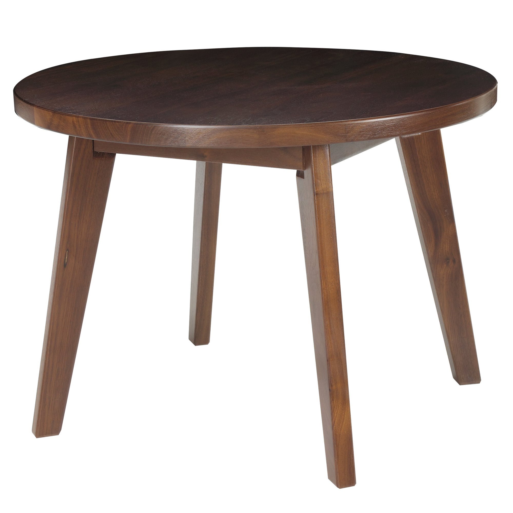 American Trails Genuine Walnut 24" Round Coffee Table 1" Thick Solid