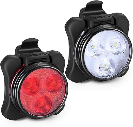 ascher rechargeable led bike lights