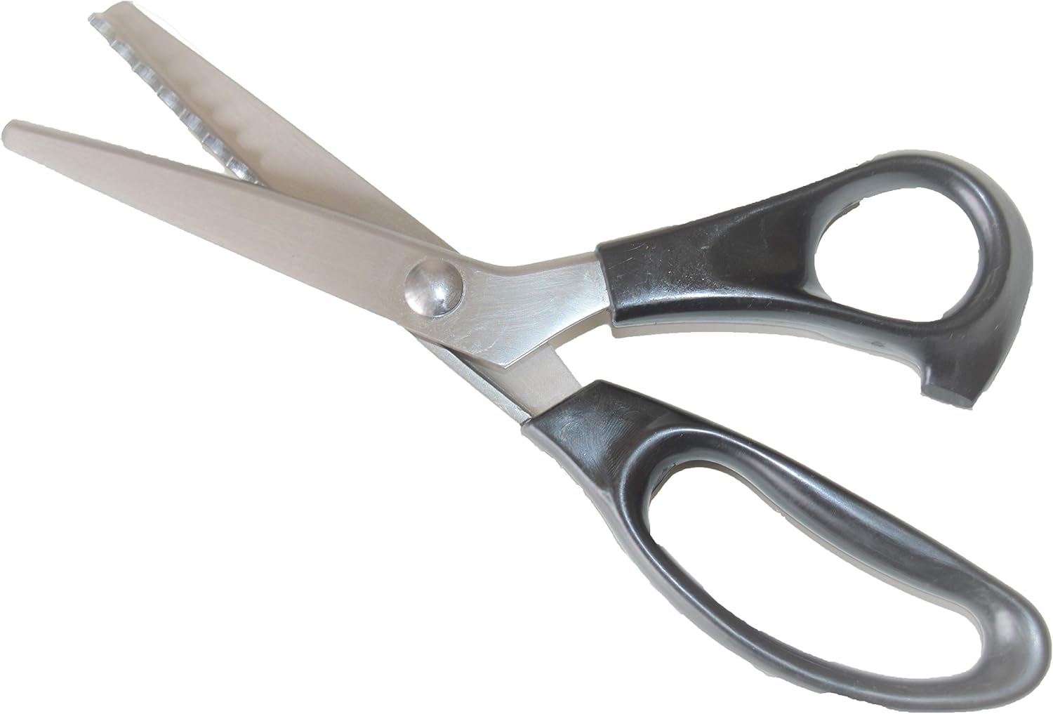 HONGBE Fabric Pinking Scissors with Scallop Edge. Perfect for Tailoring