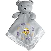 Baby Fanatic Infant Security Bear Blanket - Minnesota Vikings Snuggle Buddy