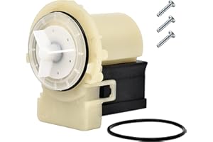 280187 8181684 Washer Drain Pump Motor Askoll m75 by BlueStars - Compatible with Whirlpool Duet Maytag Epic Kenmore HE Front Load Kitchenaid washers - Replaces 285998 8182819 8182821 AP3953640