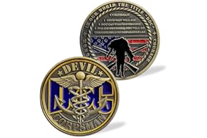 JOYGULLS USA Navy Corpsman DOC Challenge Coin Devil Corpsman Commemorative Coin