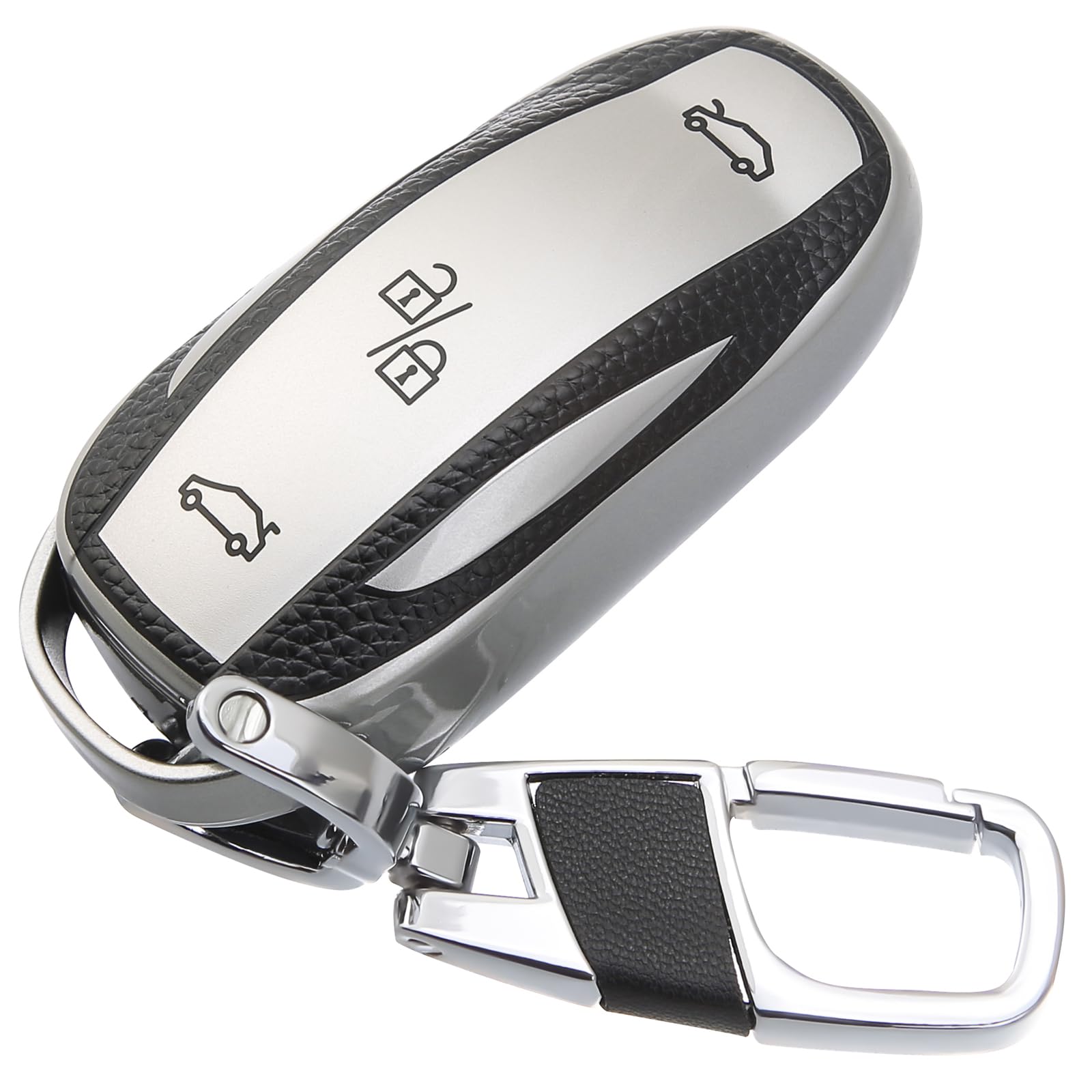 Photo 1 of 0BT59 for Tesla Key Fob Cover, Key Chain Key Shell Accessories TPU Protector Fit for Model X