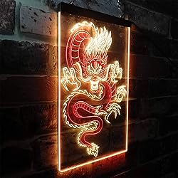 ADVPRO Chinese Dragon Room Display Dual Color LED