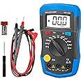 GOLDCHAMP Digital Capacitor Tester Multimeter Capacitance Meter 200pF-20mF Meter Capacitor Handheld Multimeter Tester with Multi Testers Manual Range Measure Tool, Back Light, Data Hold