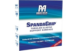 Medi-Tech International Mtsag13114 Spandagrip Tubular Elastic Support Bandage Size E, 3-1/2" X 11 Yds.,Medi-Tech International - Each 1
