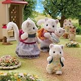 Sylvanian Families 5814 Snow Leopard Family Dollhouse Playset view 3